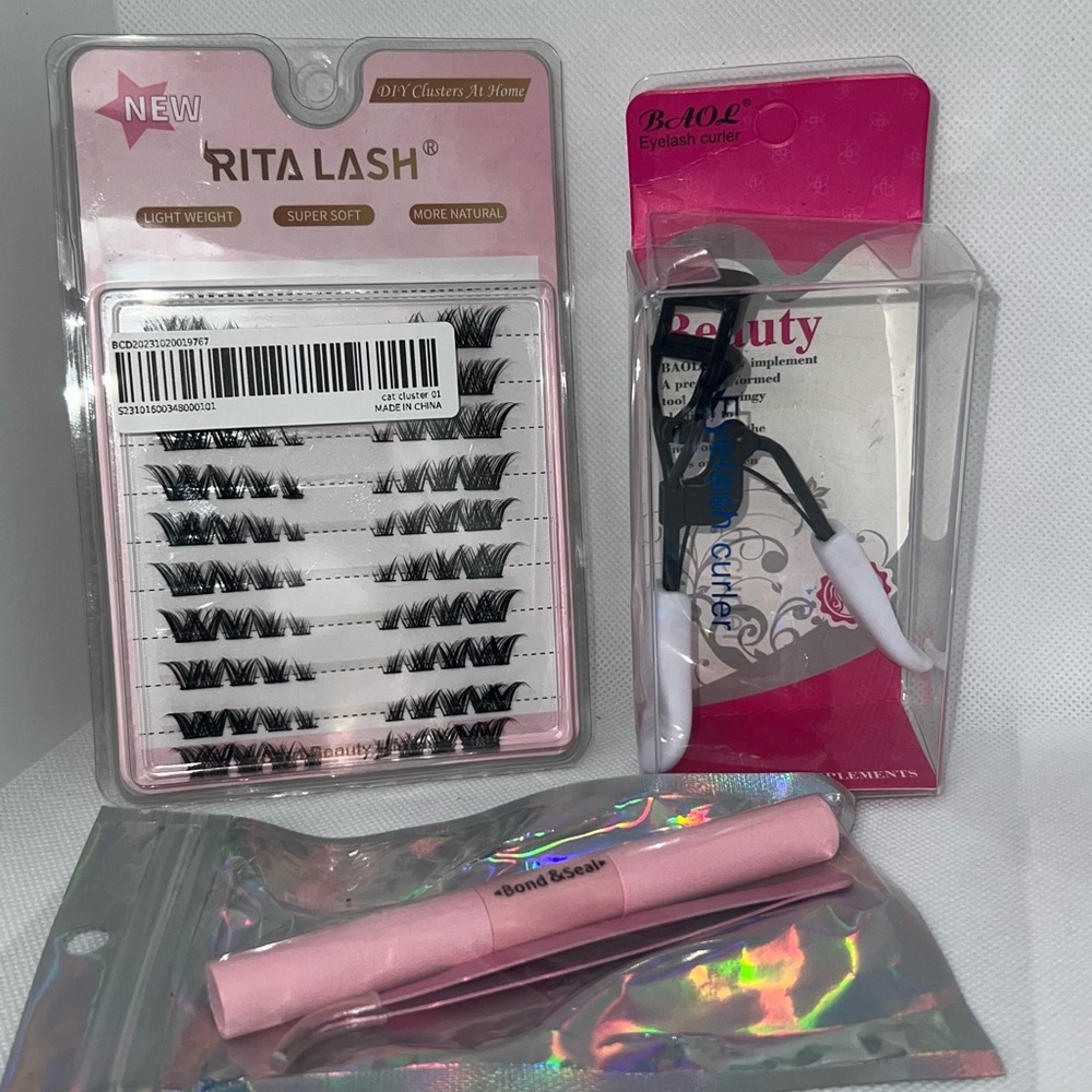 Rita Lash with Bond/Seal and Lash Curler